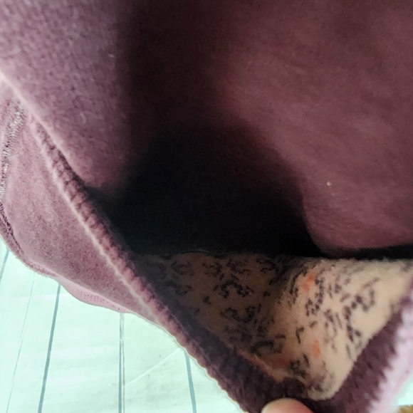 Lululemon Reversible  Scuba Hoodie Classic Remix Burgundy/Pink Pattern 2in1 - Picture 11 of 14